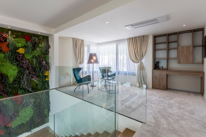 Room 3 and hallway, Villa Sea Star with an infinity pool by the sea, in Ka&scaron;tel Kambelovac - Split, Croatia Ka&scaron;tel Kambelovac