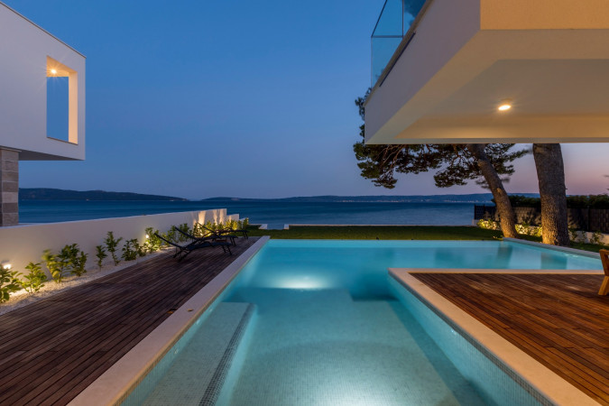 Villa Sea Star with an infinity pool by the sea, in Ka&scaron;tel Kambelovac - Split, Croatia Ka&scaron;tel Kambelovac