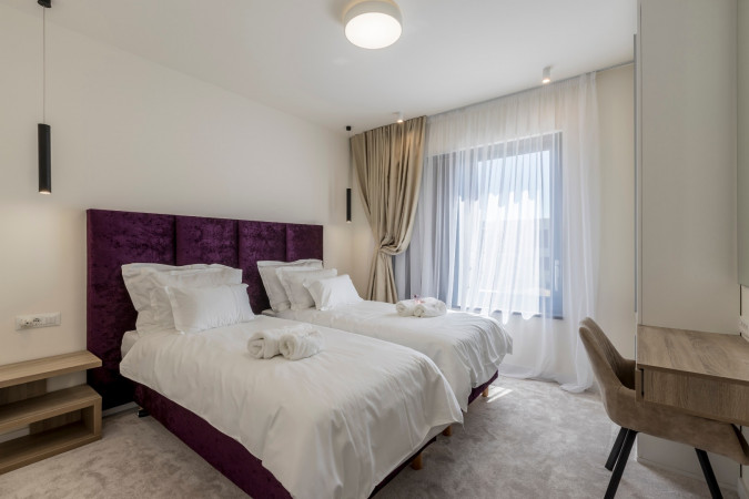 Room 3 and hallway, Villa Sea Star with an infinity pool by the sea, in Ka&scaron;tel Kambelovac - Split, Croatia Ka&scaron;tel Kambelovac