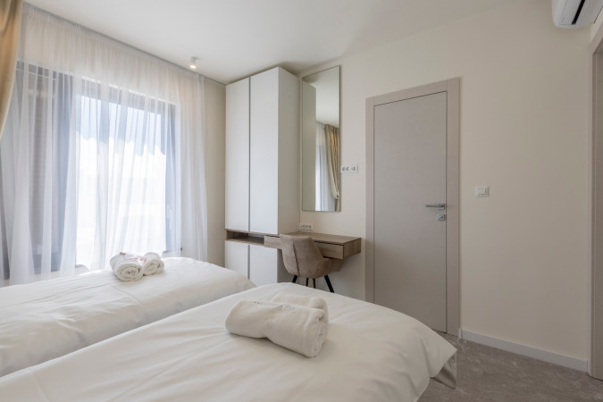 Room 3 and hallway, Villa Sea Star with an infinity pool by the sea, in Ka&scaron;tel Kambelovac - Split, Croatia Ka&scaron;tel Kambelovac