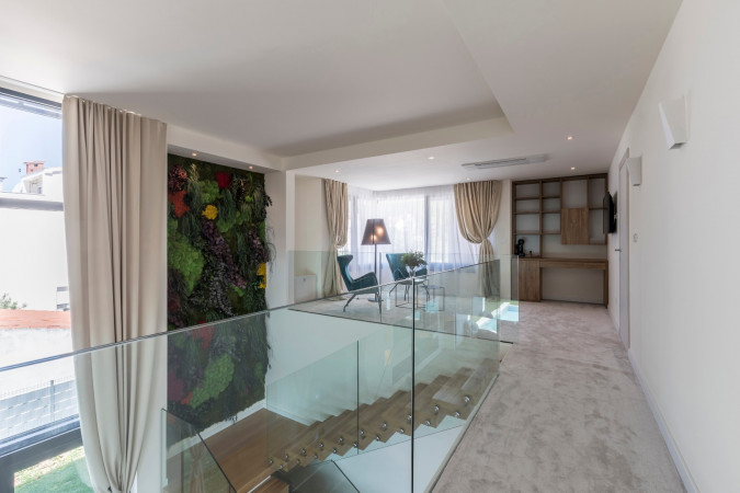 Room 3 and hallway, Villa Sea Star with an infinity pool by the sea, in Ka&scaron;tel Kambelovac - Split, Croatia Ka&scaron;tel Kambelovac