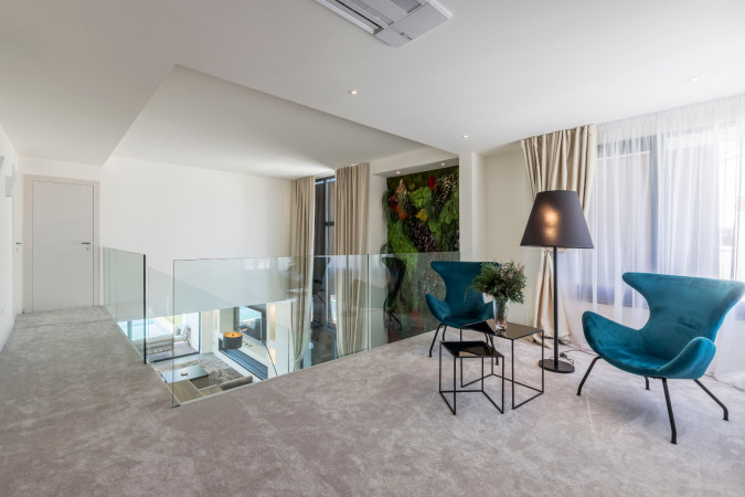 Room 3 and hallway, Villa Sea Star with an infinity pool by the sea, in Ka&scaron;tel Kambelovac - Split, Croatia Ka&scaron;tel Kambelovac