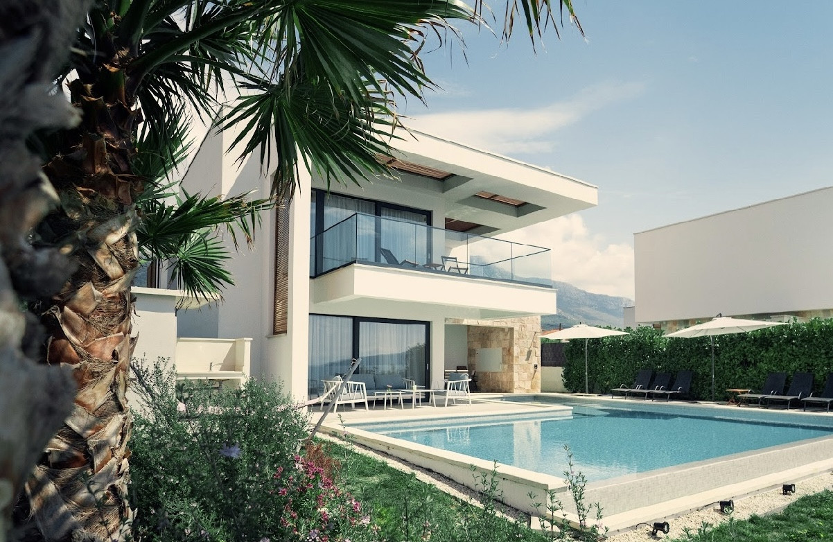 Villa Sea Star with an infinity pool by the sea, in Ka&scaron;tel Kambelovac - Split, Croatia Ka&scaron;tel Kambelovac