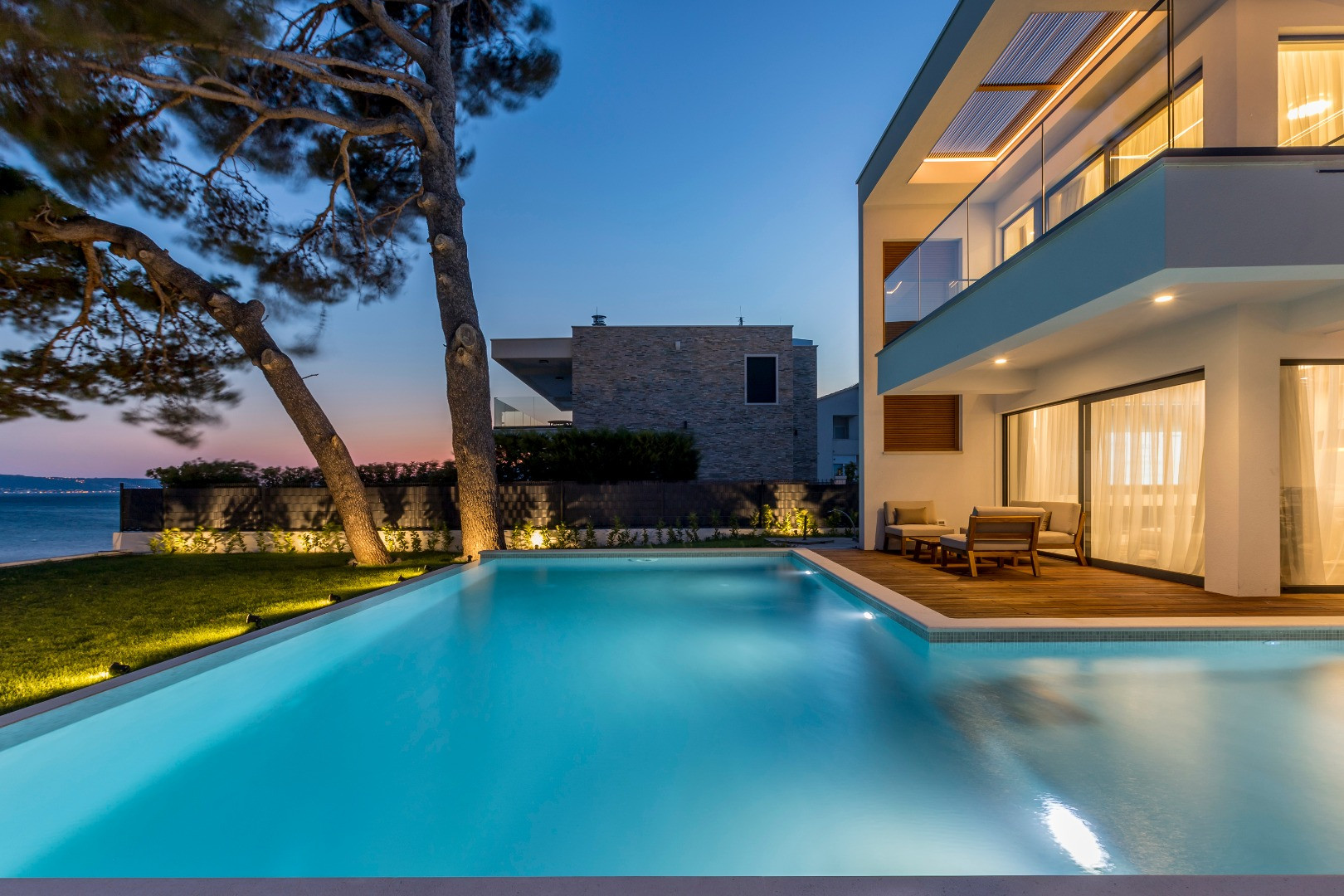 Villa Sea Star Luxury villa with private pool and beach near Split