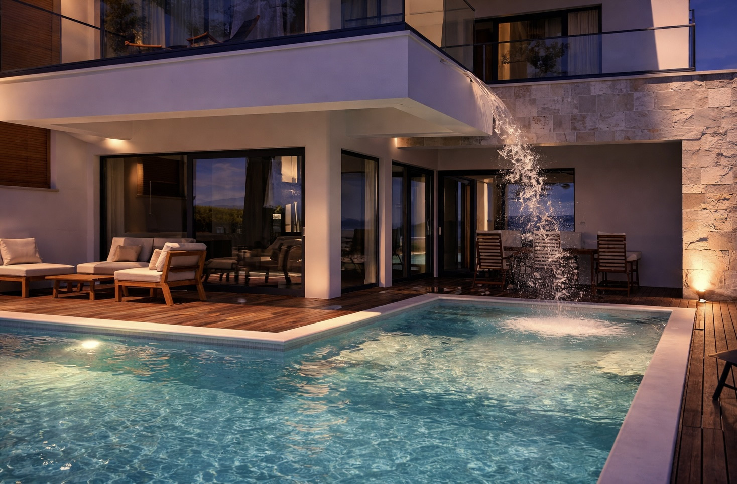 Villa Sea Star - Luksuzna villa s velikim bazenom i privatnom plažom, Villa Sea Star with an infinity pool by the sea, in Ka&scaron;tel Kambelovac - Split, Croatia Ka&scaron;tel Kambelovac